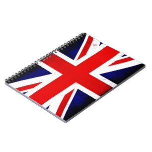 British Union Jack Flag Notebook