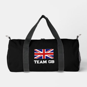 British Union Jack flag of United Kingdom custom Duffle Bag