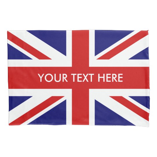 British Union Jack flag pillowcase Union Jack Pillowcase