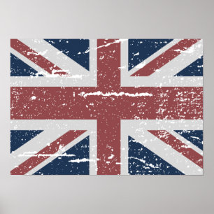 BRITISH UNION JACK POSTER