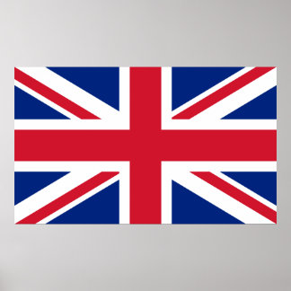 British Union Jack Poster
