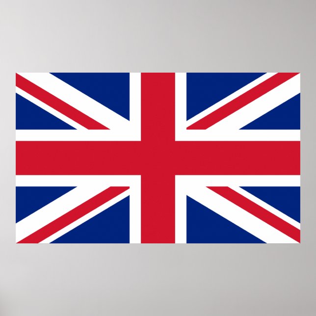 British Union Jack Poster (Front)