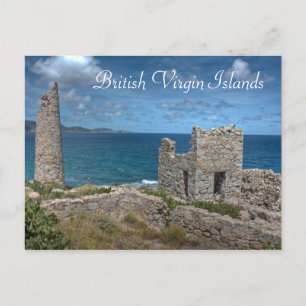 British Virgin Islands Castle Postcard