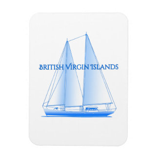 British Virgin Islands Coastal Nautical Sailing Sa Magnet