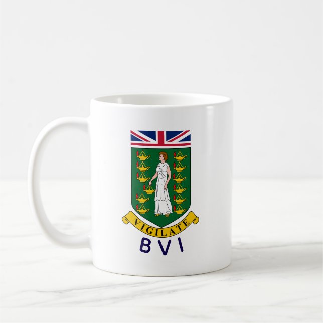 British Virgin Islands Coffee Mug (Left)
