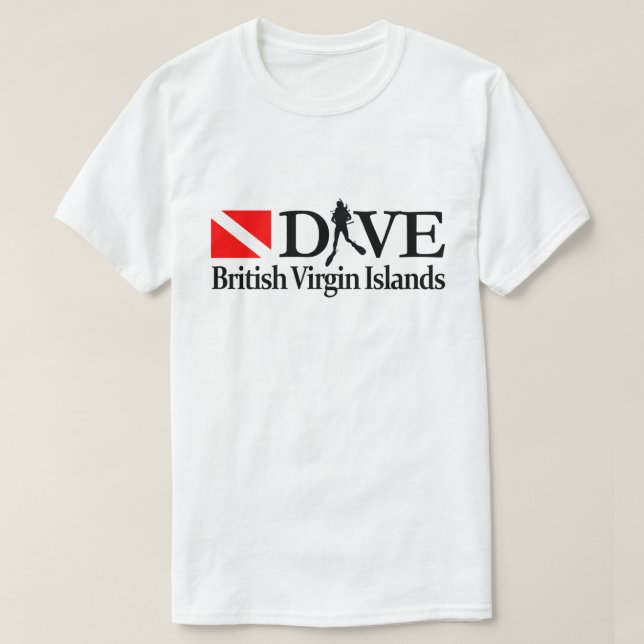 British Virgin Islands DV4 T-Shirt (Design Front)