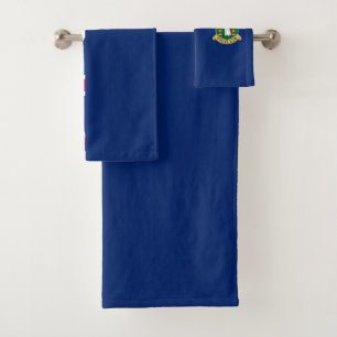 British Virgin Islands Flag Bath Towel Set