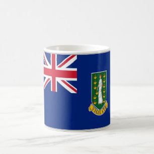 British Virgin Islands - Flag - Coffee Mug