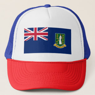 British Virgin Islands Flag Trucker Hat