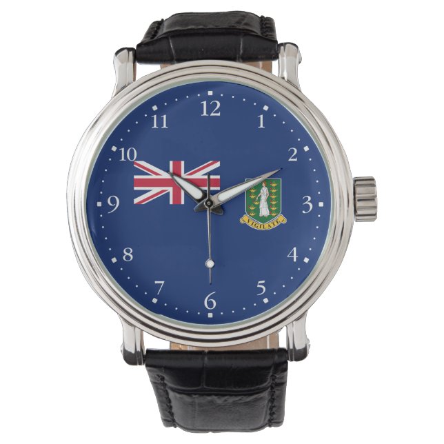 British Virgin Islands Flag Watch (Front)