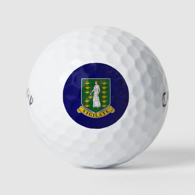 British Virgin Islands Golf Balls (Front)