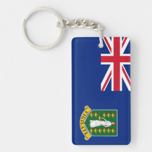 British Virgin Islands Key Ring