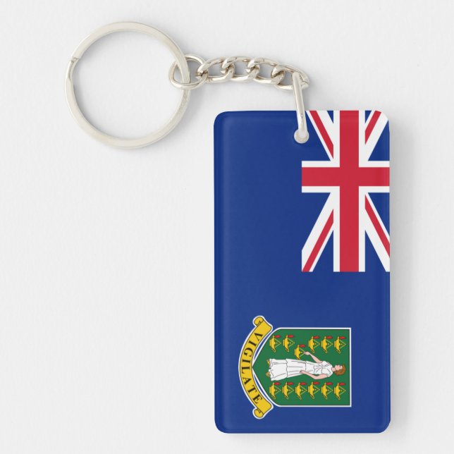 British Virgin Islands Key Ring (Front)