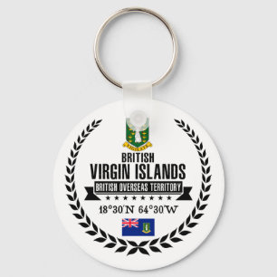 British Virgin Islands Key Ring