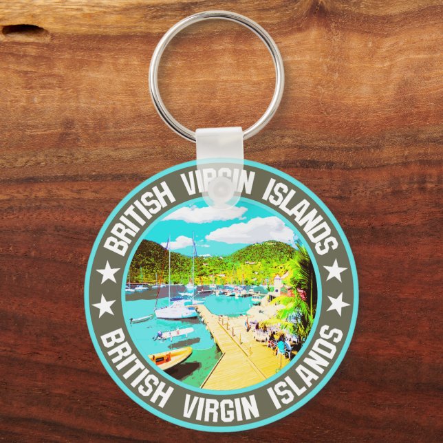 British Virgin Islands                             Key Ring (Front)