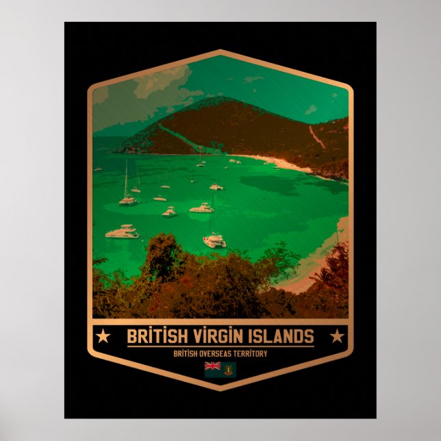 British Virgin Islands Poster (Front)