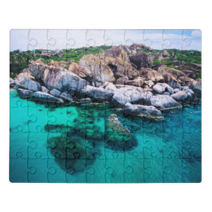 British Virgin Islands The Baths Jigsaw Puzzle
