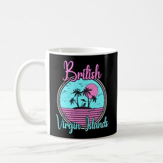 British Virgin Islands Travel Or Coffee Mug (Left)
