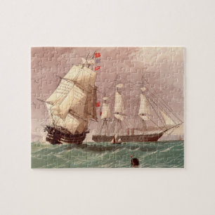 British warship HMS Warrior Jigsaw Puzzle