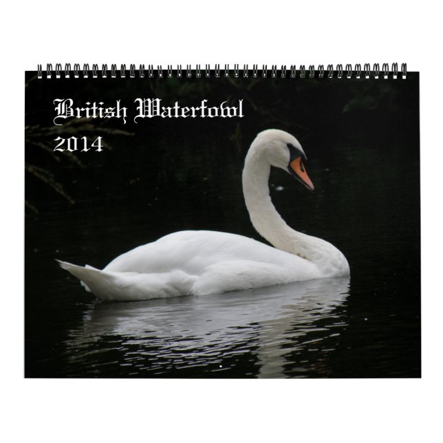 British Waterfowl 2014 Calendar (Cover)