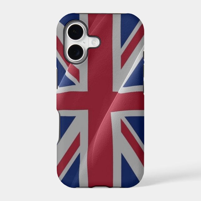 British waving flag - (Back)
