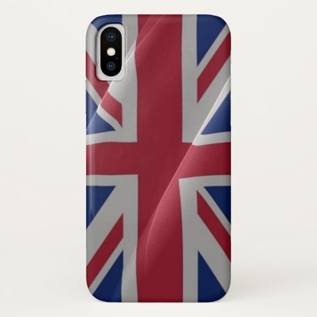 British waving flag - Case-Mate iPhone case (Back)