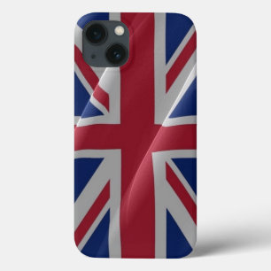 British waving flag - iPhone 13 case