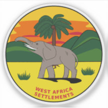British West Africa Settlements badge (1870-1888)