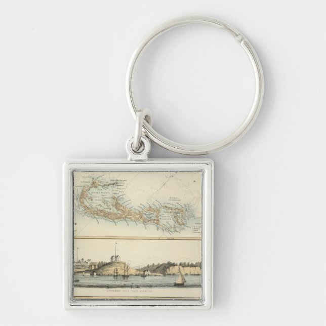 British West Indian Possessions Key Ring (Front)