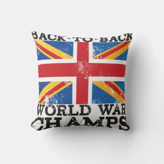 British World War Victory Cushion
