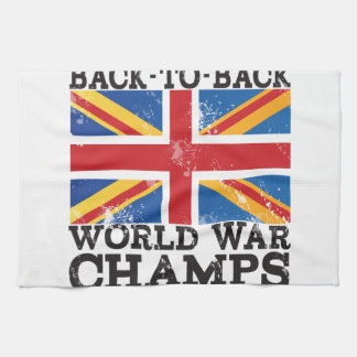British World War Victory Tea Towel