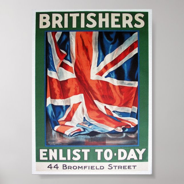 britishers enlist poster (Front)