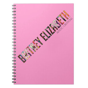 Britney Elizabeth Logo Notebook