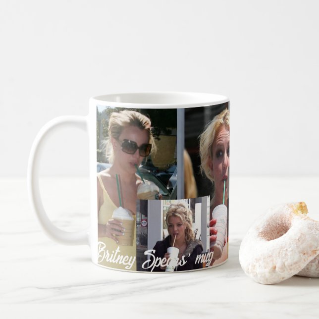 Britney Spears' mug (With Donut)