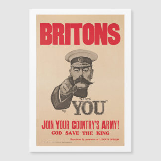 Britons Lord Kitchener Wants You WWI Propaganda