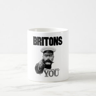 Britons Your Country Needs You - Lord Kitchener Coffee Mug
