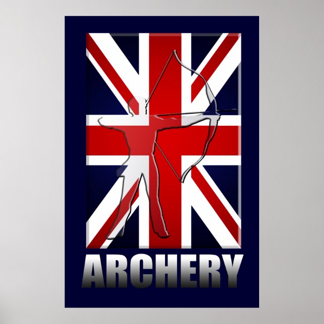 Britsh Archery fans and Archers Toxophilite Poster (Front)
