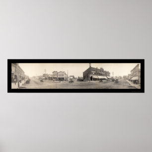 Britt, IA Photo 1908 Poster