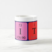 Britt periodic table name mug (Center)