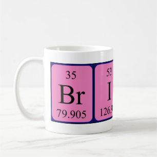 Britta periodic table name mug
