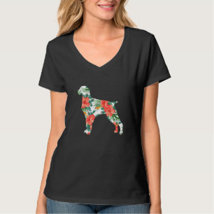 Brittany Aloha Hawaiian Dog T-Shirt