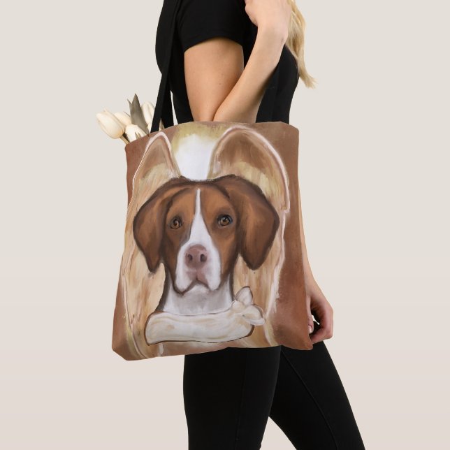 BRITTANY ANGEL  TOTE BAG (Close Up)