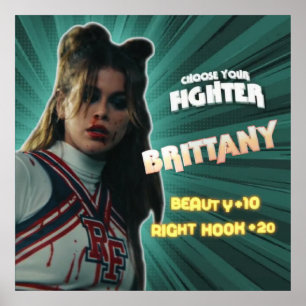 Brittany   Bottoms Movie   Kaia Gerber Poster