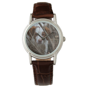 Brittany Classic Brown Leather Watch
