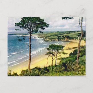 Brittany, coastline postcard