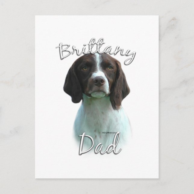 Brittany Dad 2 Postcard (Front)