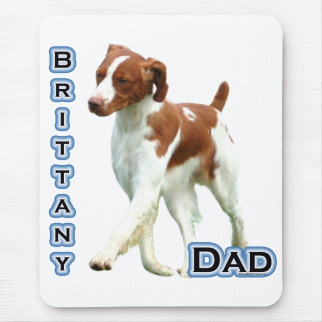 Brittany Dad 4 Mouse Mat (Front)