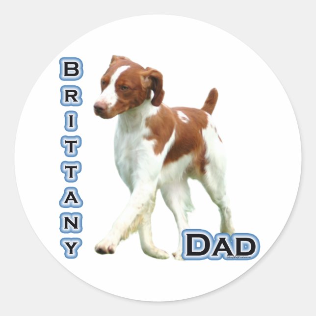 Brittany Dad 4 - Sticker (Front)