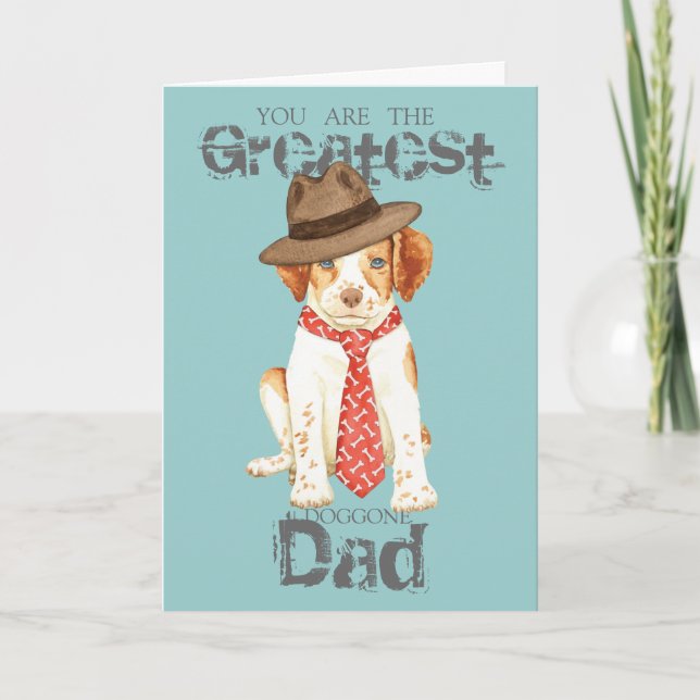 Brittany Dad Card (Front)
