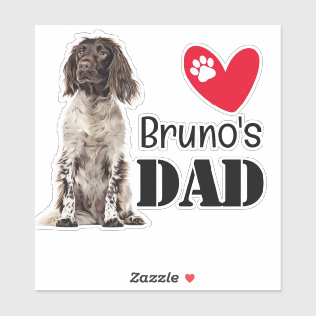 Brittany Dad Personalised (Sheet)